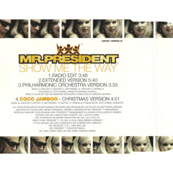 MR PRESIDENT - SHOW ME THE WAY (Ed.1996)