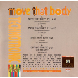 TECHNOTRONIC - MOVE THAT BODY (ED.1991)