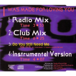 CHILL - I WAS MADE FOR LOVING YOU (ED. 1994)