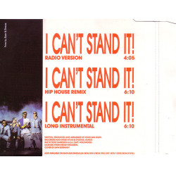 TWENTY 4 SEVEN - I CAN'T STAND IT (ED. 1990)