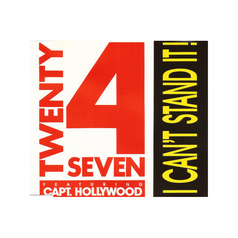 TWENTY 4 SEVEN - I CAN'T STAND IT (ED. 1990)