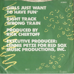 CYNDI LAUPER - GIRLS JUST WANT TO HAVE FUN (ED. 1983)