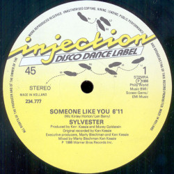 SYLVESTER - SOMEONE LIKE YOU (ED. 1986)