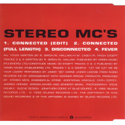 STEREO MC'S - CONNECTED (ED. 1992)