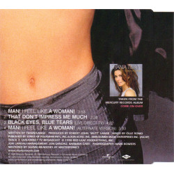 SHANIA TWAIN - MAN I FEEL LIKE A WOMAN (ED. 1999)