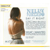 NELLY FURTADO - SAY IT RIGHT ( ED. 2007)