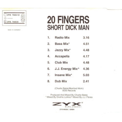 20 FINGERS - SHORT DICK MAN (ED. 1994)