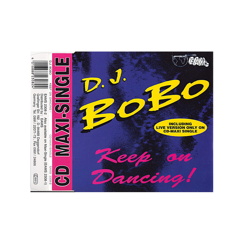 DJ BOBO - KEEP ON DANCING! (ED. 1993)