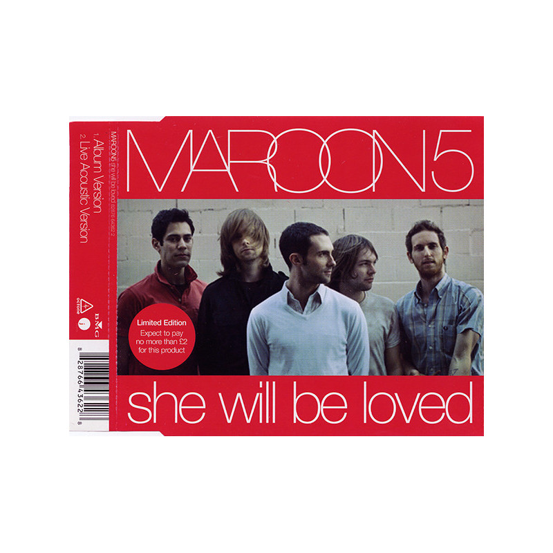 MAROON 5 - SHE WILL BE LOVED (ED. 2004)