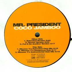 MR. PRESIDENT - COCO JAMBOO (ED. 1996)