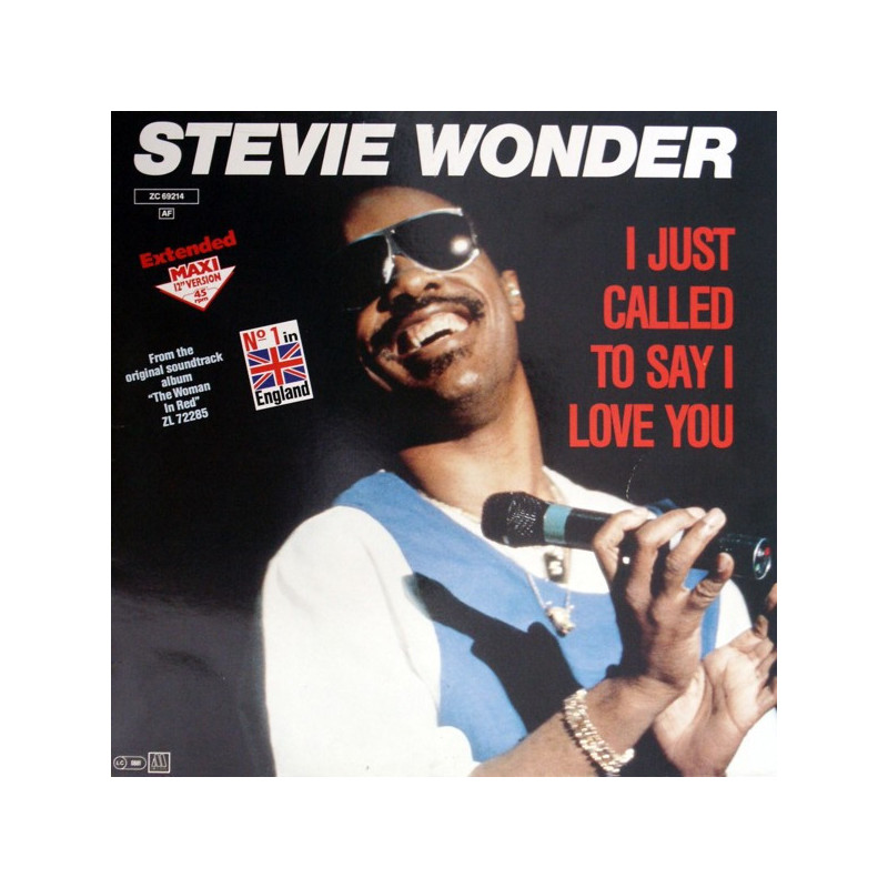 STEVIE WONDER - I JUST CALLED TO SAY I LOVE YOU (ED. 1984)