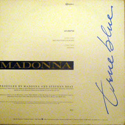 MADONNA - TRUE BLUE (ED. 1986)