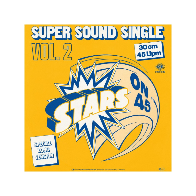 STARS ON 45 - STARS ON 45 VOL. 2 (ED. 1981)