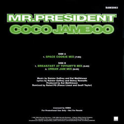 MR. PRESIDENT - COCO JAMBOO (REMIXES BY RATED PG) (ED. 1997)