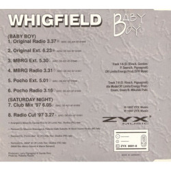 WHIGFIELD - BABY BOY (ED. 1997)