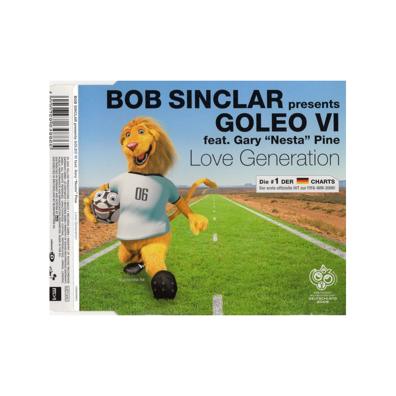 BOB SINCLAR PRESENTS GOLEO VI FEAT. GARY "NESTA" PINE - LOVE GENERATION (ED. 2005)