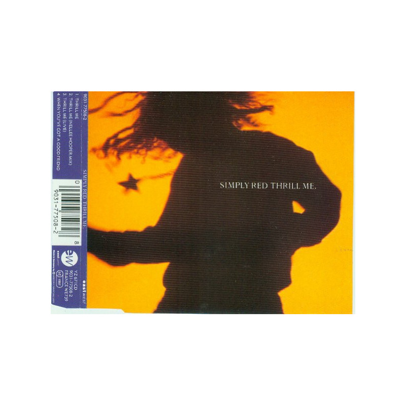 SIMPLY RED - THRILL ME (ED. 1992)