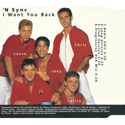 NSYNC - I WANT YOU BACK (ED. 1996)