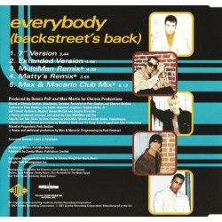 BACKSTREET BOYS - EVERYBODY (ED. 1997)