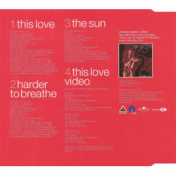 MAROON 5 - THIS LOVE (ED. 2004)