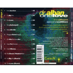 DR ALBAN - ONE LOVE: THE ALBUM (SECOND EDITION) (ED. 1993)