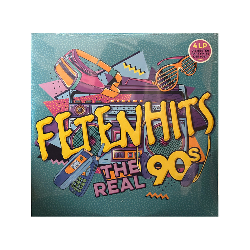 VARIOUS - FETENHITS - THE REAL 90S (ED. 2023)