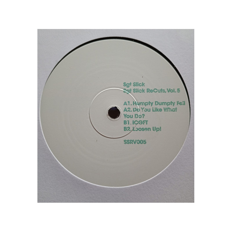 SGT. SLICK - SGT SLICK RECUTS, VOL. 5 (ED. 2025)