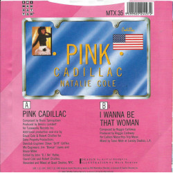 NATALIE COLE - PINK CADILLAC (ED. 1988)