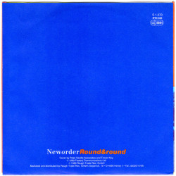 NEW ORDER - ROUND AND ROUND (ED. 1989)