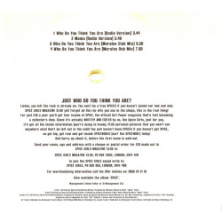 SPICE GIRLS - WHO DO YOU THINK YOU ARE / MAMA (ED. 1997)