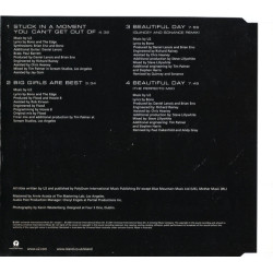 U2 - STUCK IN A MOMENT YOU CAN'T GET OUT OF (ED. 2001)