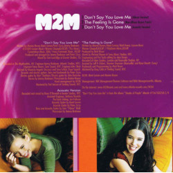 M2M - DON'T SAY YOU LOVE ME (ED. 1999)