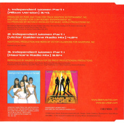 DESTINY'S CHILD - INDEPENDENT WOMEN PART I (ED. 2000)