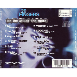 20 FINGERS FEAT. GILLETTE - ON THE ATTACK AND MORE (ED. 1995)