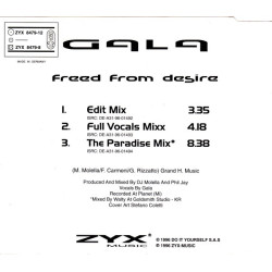 GALA - FREED FROM DESIRE (ED. 1996)