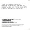PULP - COMMON PEOPLE (ED. 1995)