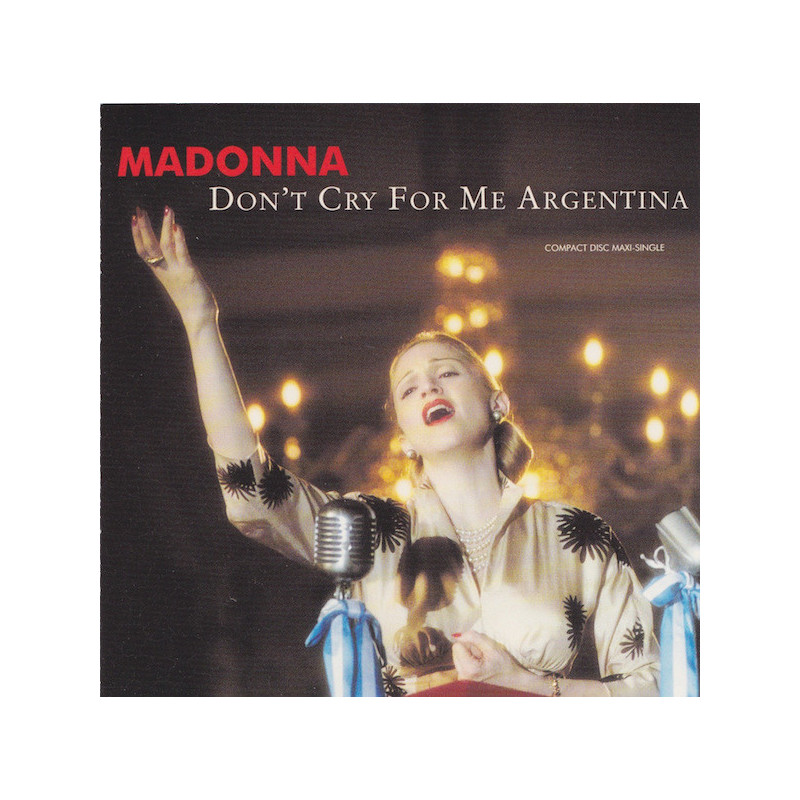 MADONNA - DON'T CRY FOR ME ARGENTINA (ED. 1997)