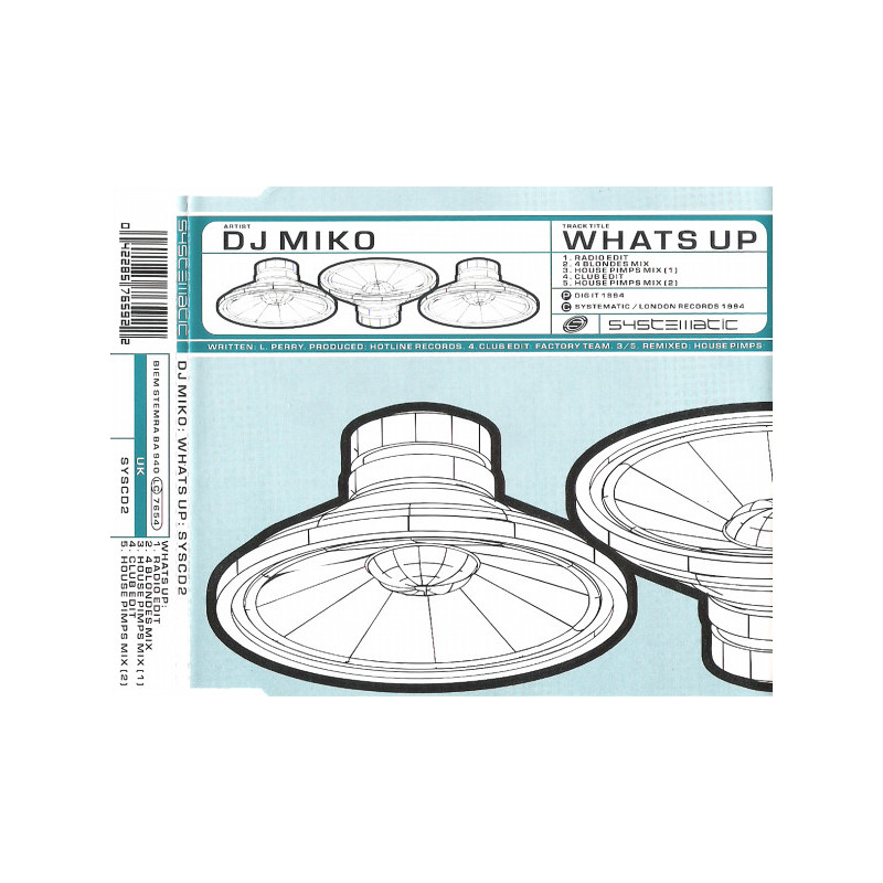 DJ MIKO - WHAT'S UP (ED. 1994)