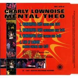 CHARLY LOWNOISE & MENTAL THEO - WONDERFULL DAYS (ED. 1994)