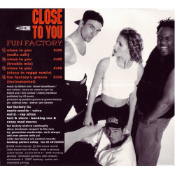 FUN FACTORY - CLOSE TO YOU (ED. 1994)