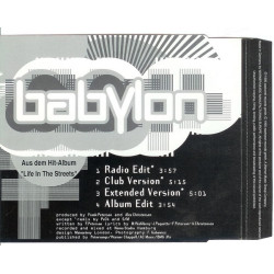 PRINCE ITAL JOE FEAT. MARKY MARK - BABYLON (ED. 1995)