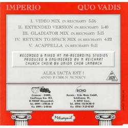 IMPERIO - QUO VADIS (ED. 1995)