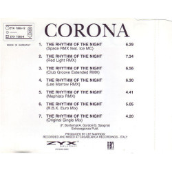 CORONA - THE RHYTHM OF THE NIGHT (REMIX) (ED. 1994)