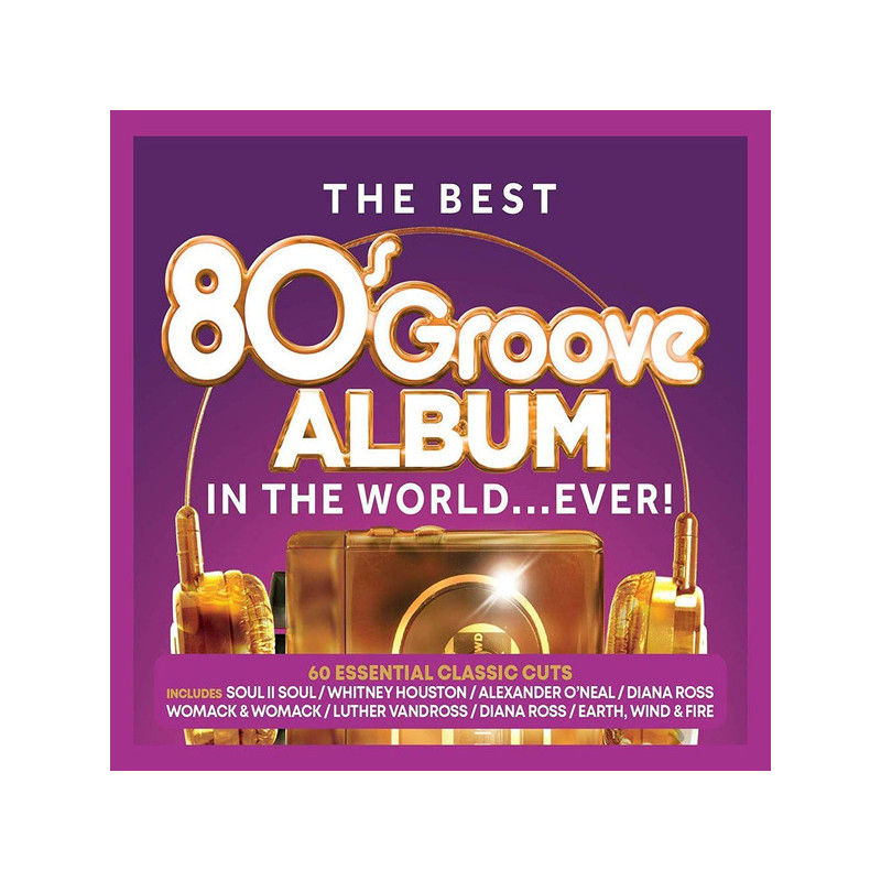VARIOUS - THE BEST 80'S GROOVE ALBUM IN THE WORLD ... EVER! (ED. 2019)