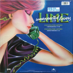 LIME  - UNEXPECTED LOVERS (ED. 1985)