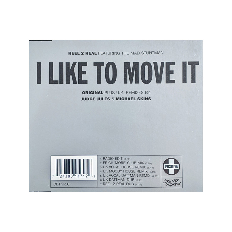 REEL 2 REAL - I LIKE TO MOVE IT (ED. 1993)