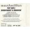 MAX-A-MILLION - FAT BOY / EVERYBODY'S GROOVIN' (ED. 1996)