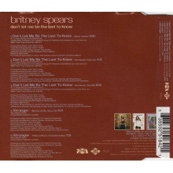 BRITNEY SPEARS - DON'T LET ME BE THE LAST TO KNOW (ED. 2001)