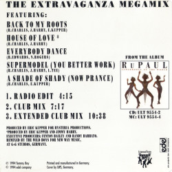 RUPAUL - THE EXTRAVAGANZA MEGAMIX (ED. 1994)