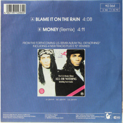 MILLI VANILLI - BLAME IT ON THE RAIN (ED. 1989)